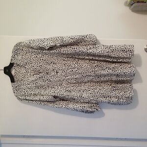 Leopard pattern dress